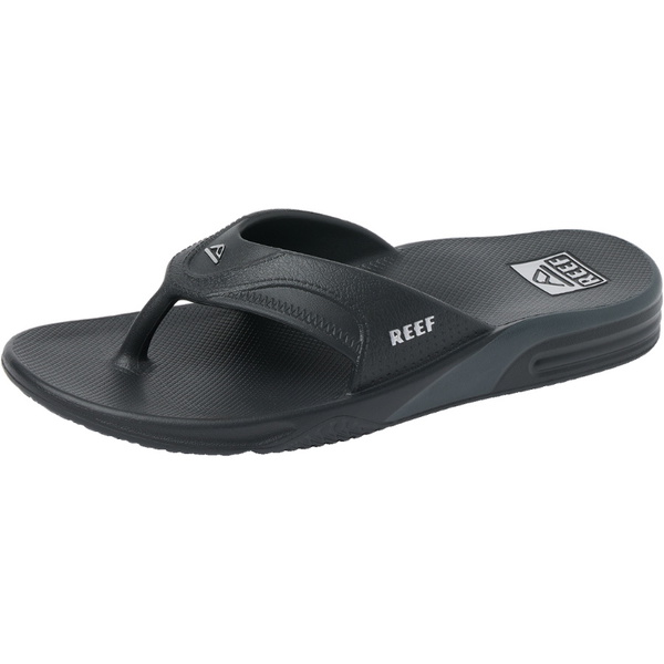 2026 Reef M&auml;nner Fanning H20 Sandalen CJ8545  Black / Silber